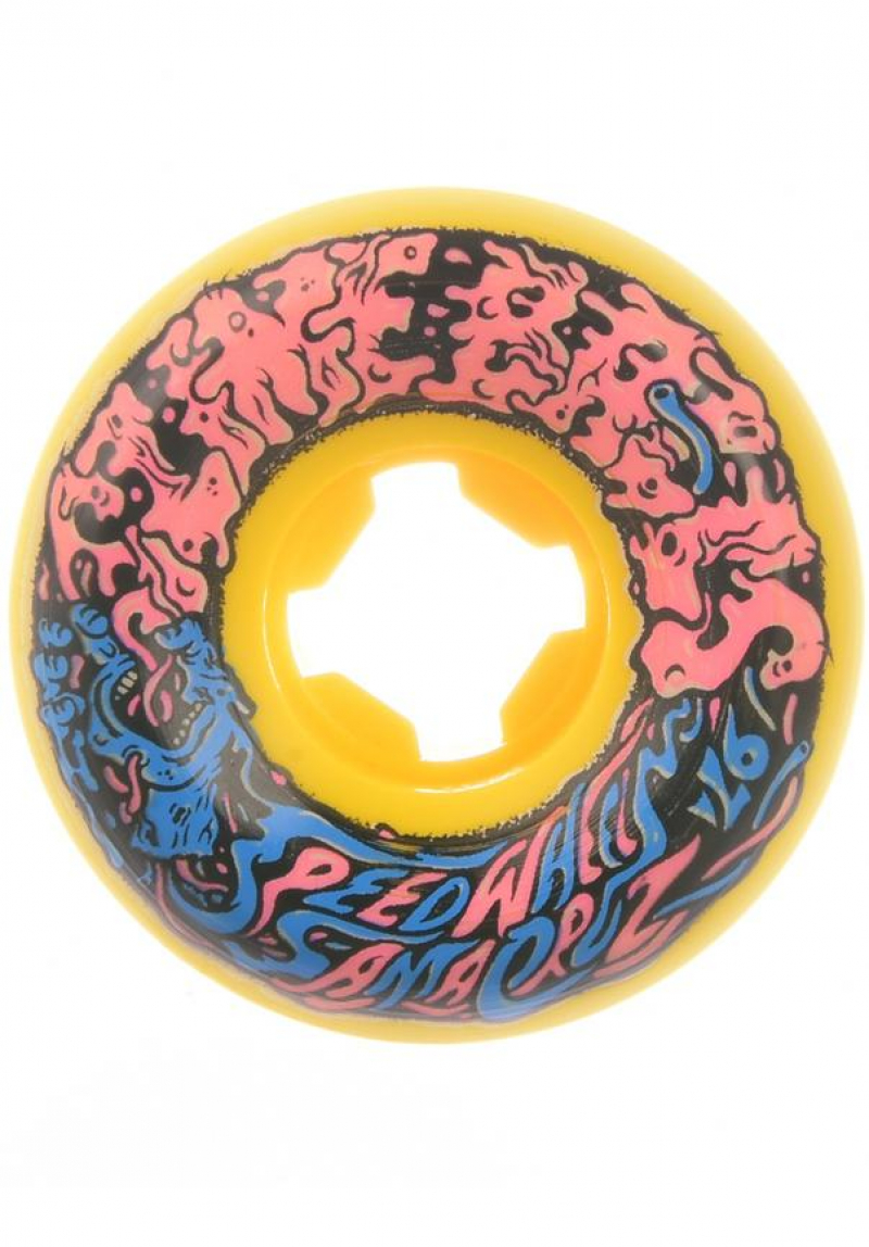Santa Cruz 54mm 97a Slime Balls 2 Mini Skateboard Wheels